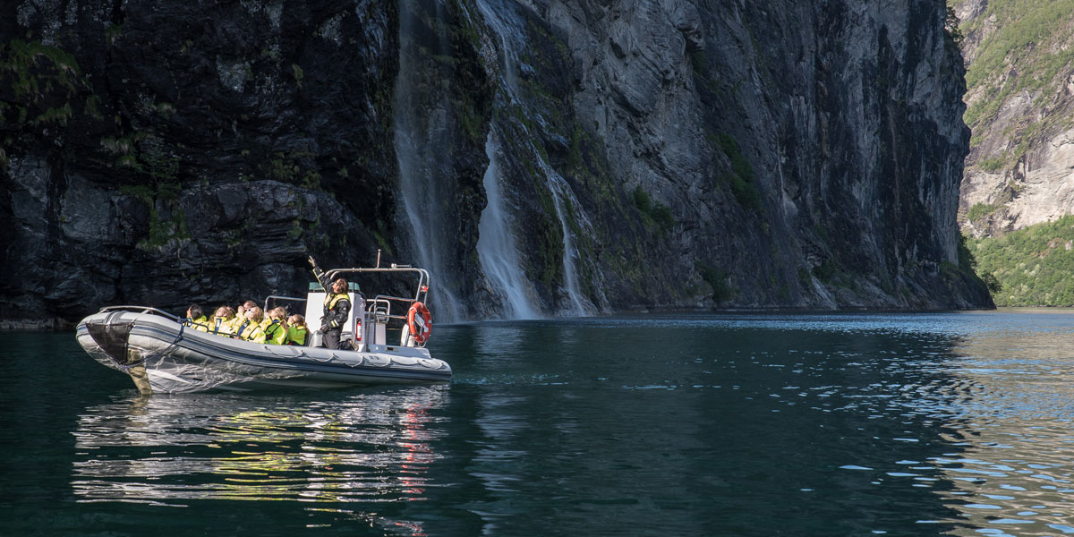 geiranger norway rib boat tour